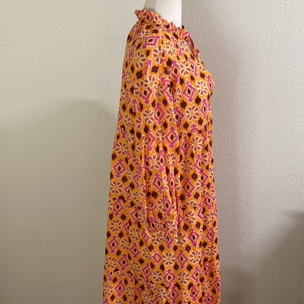 Zara Bright Lightweight Coverup Dress - Picture 3 of 5